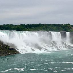 Canadian View of American Falls