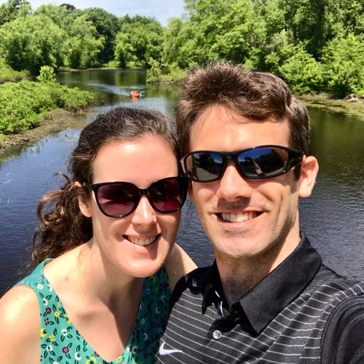 Natalie and Kyle on the bridge