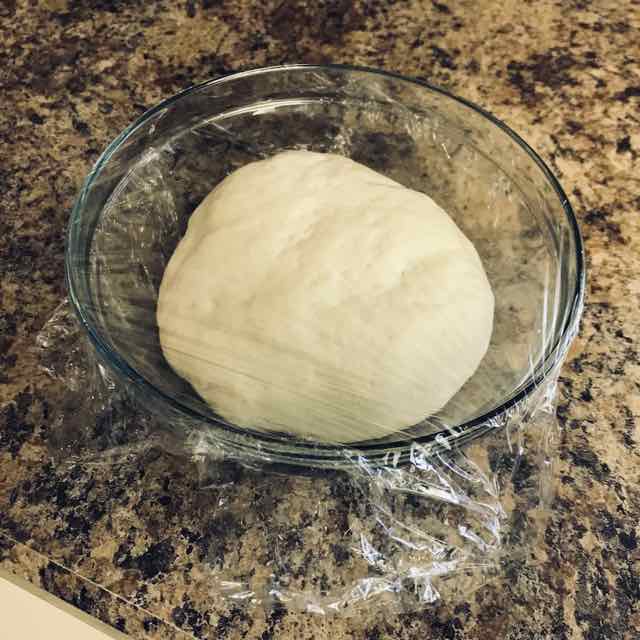 Risen dough